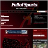 Full of Sports wordpress website